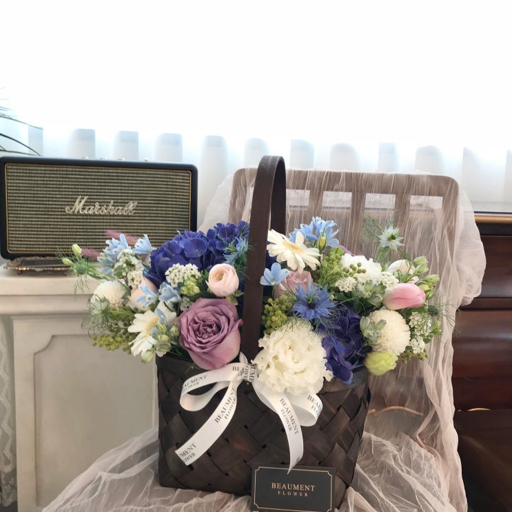  연예인꽃바구니, 연예인꽃배달, 연예인서포트, 제작발표회꽃배달, 잠실꽃집, 잠실새내꽃집, 송파꽃집 - 뷰먼트플라워