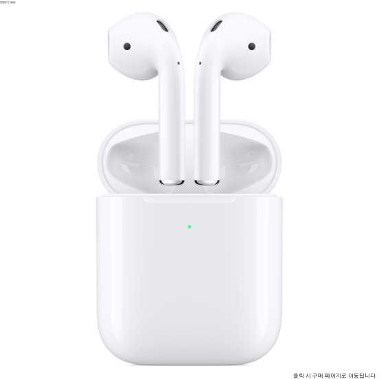  (인기) Apple 에어팟 2세대 무선 충전 모델, MRXJ2KH/A