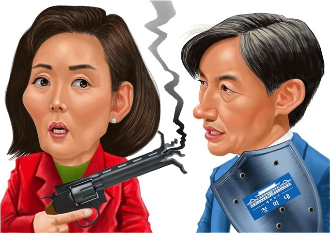  나경원 VS  정경심, 공통점과 차이점