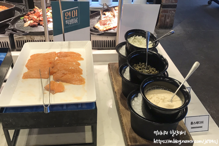  울산 뷔페 빕스 연어특별전 무화과디저트 즐기기