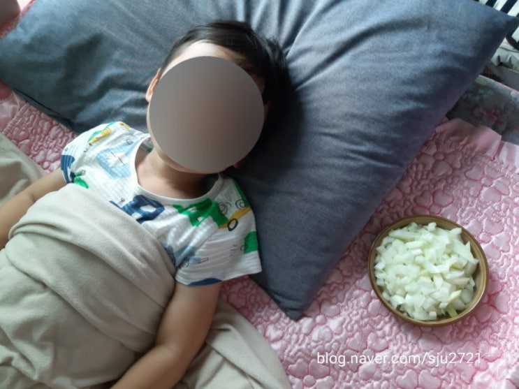  아이들 잘 때 코막힘증상 최고의 해결법은 양파였다. (ft. 육아5년차 경험담)
