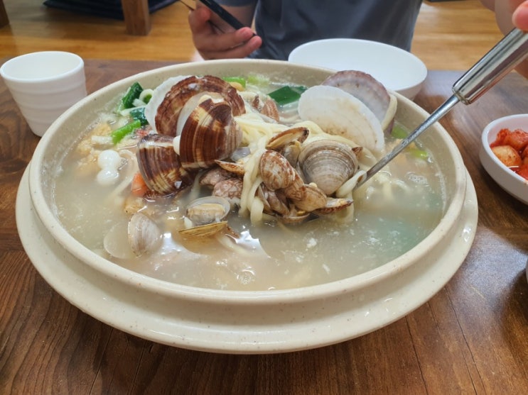  영종도 맛집 황해 해물칼국수