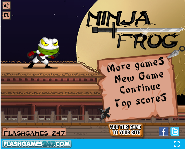  개구리 닌자게임 Ninja Frog