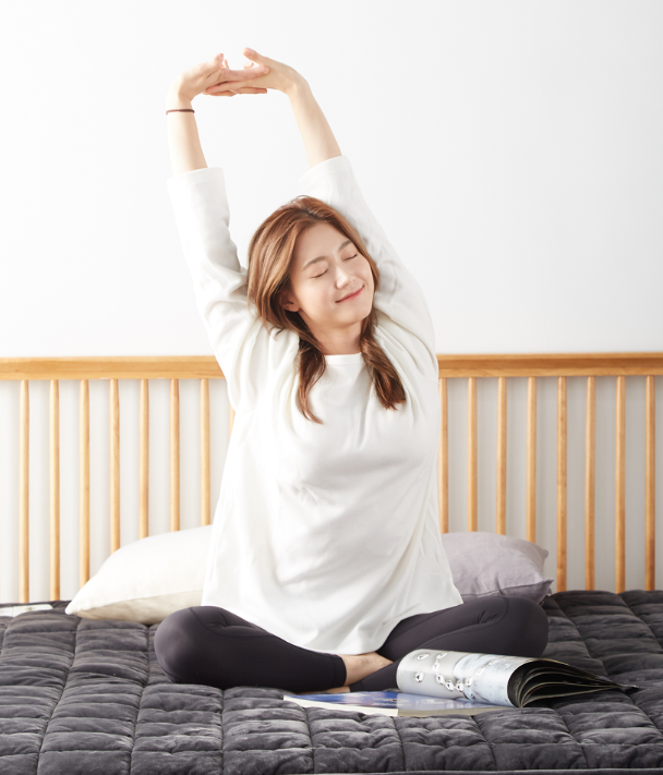  보이로 전기요쓰다가 푸욱웜매트로 바꾸고 아기와 꿀잠자요!