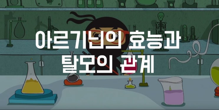  L아르기닌 효능이 탈모 유발할까?