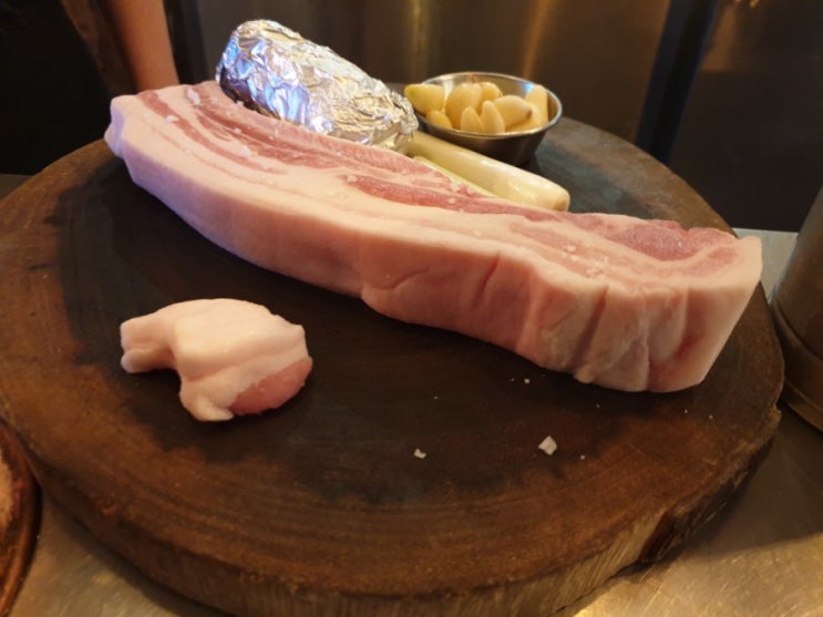  약수역 금돼지식당 삼겹살과 목살