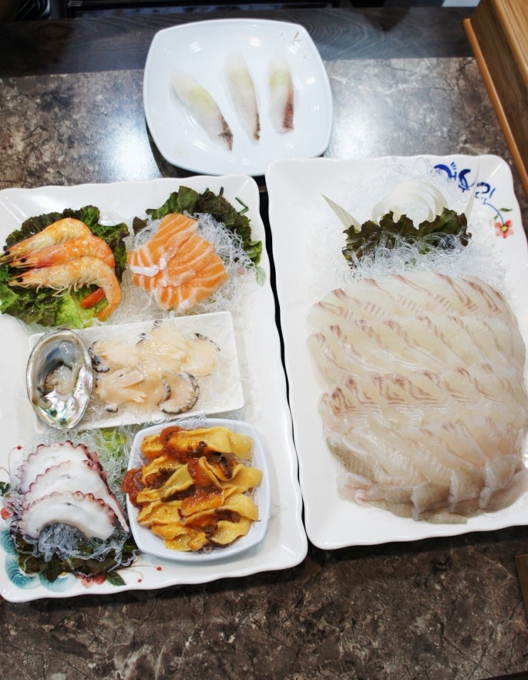  인덕원횟집 어부린 에서 명품세트 광어회 먹었어요~ 평촌맛집 , 인덕원 맛집 추천