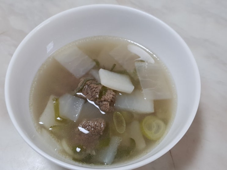  소고기무국 황금레시피 진하니 맛내기 쉬워요