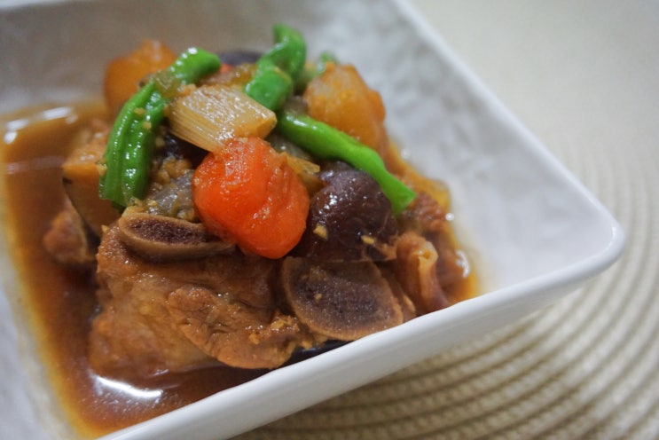 「백종원 돼지갈비찜」 만들기