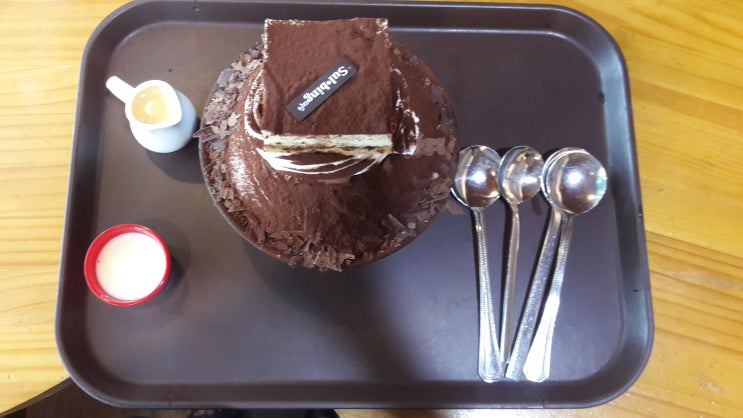  190912 설빙 티라미수 빙수먹고 왔어요^^