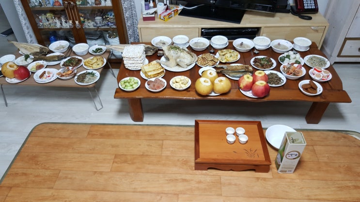  우리집 차례상