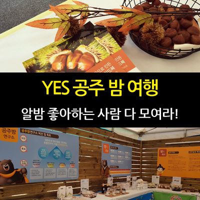  YES 밤! 공주알밤, 공주여행으로 초대합니다! (공주밤 6차산업화 사업단 팸투어)