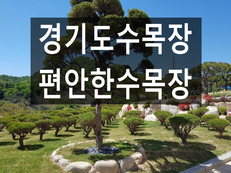  경기도수목장 처음 선택이 중요합니다.