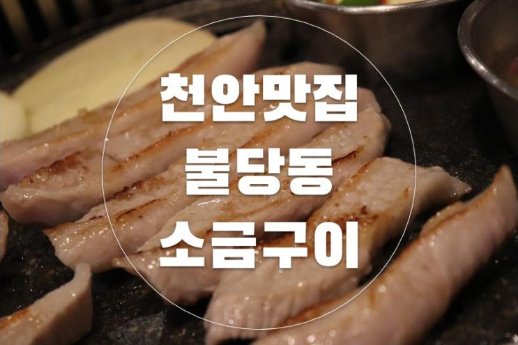  또 가고싶은 천안 불당동 맛집!