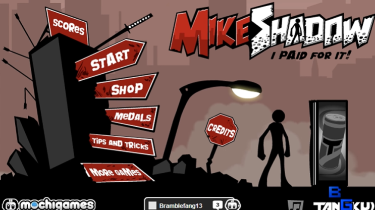  자판기 부수기 게임하기 Mike Shadow: I