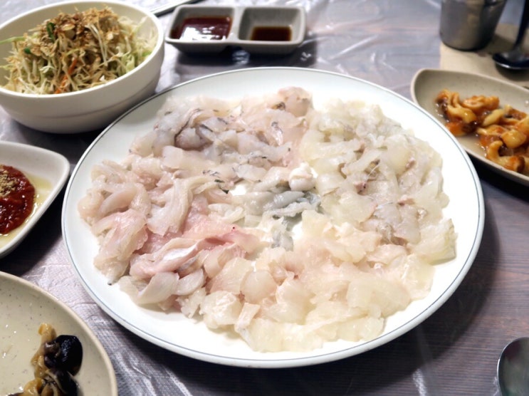  속초롯데리조트 외옹치항맛집 가성비 짱짱 백승호횟집