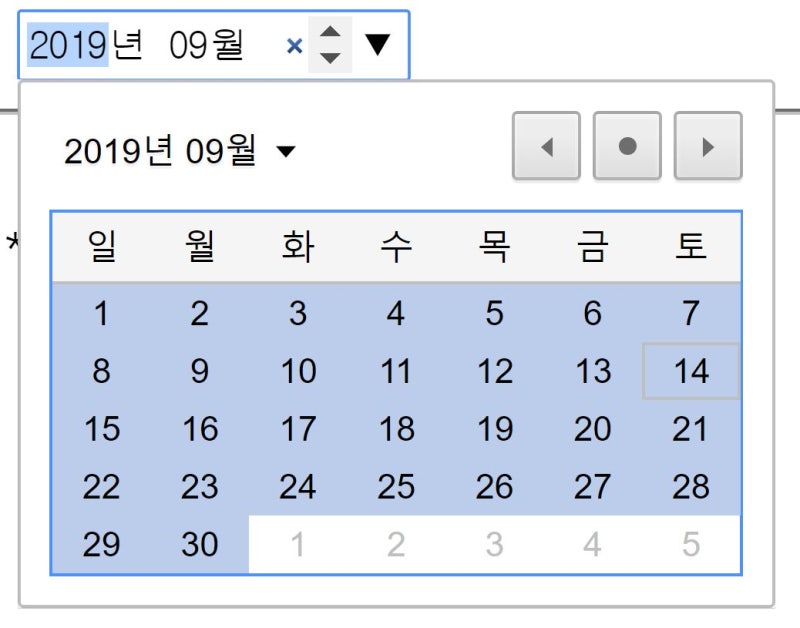  html input type date month 