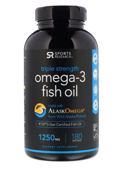  오메가3 rTG Sports Research Omega-3 직구 내돈 주고 산 솔직 후기 (Fish Oil, Triple Strength, Triglyceride Form)