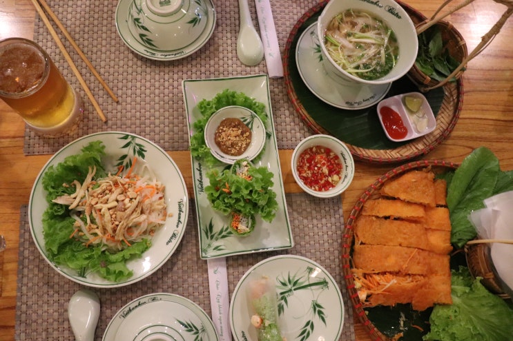  다낭 맛집 비엣밤부 비스트로 반쎄오 맛있어!!(쩌비엣 2호점)