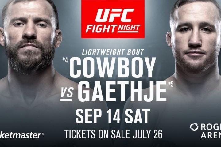  [UFC Fight Night 158 / UFN 158] 카우보이 vs 게이치