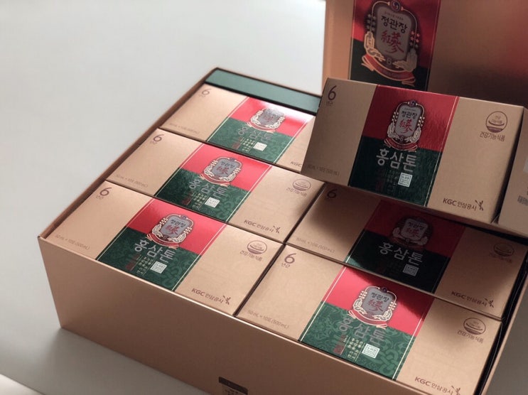  추석선물은 정관장, 홍삼톤