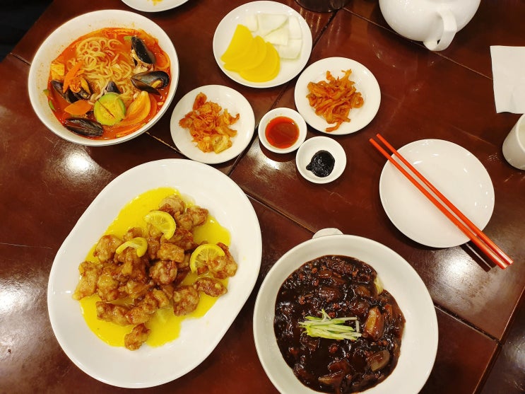  부천 상동 중국집 중화요리 맛집 천객가