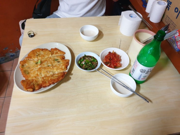 인천 신포동] 정식당 ~ 신포국제시장안에서 먹는 녹두전과 소성주 한상