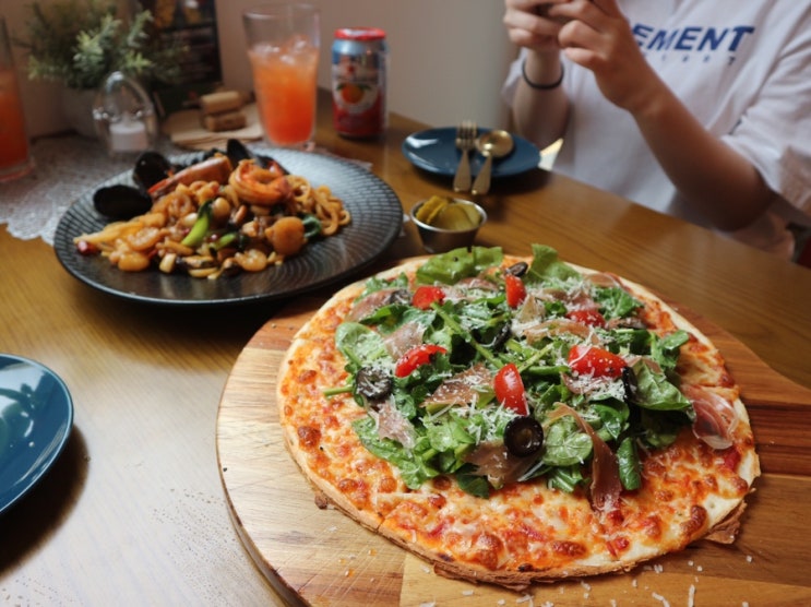  성신여대 맛집 യ 테리키친 യ 상하이파스타&루꼴라피자