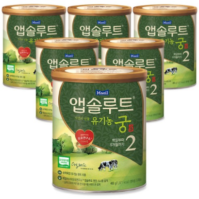  (13% 할인)앱솔루트 자연의 선물 유기농 궁 분유 2단계[]