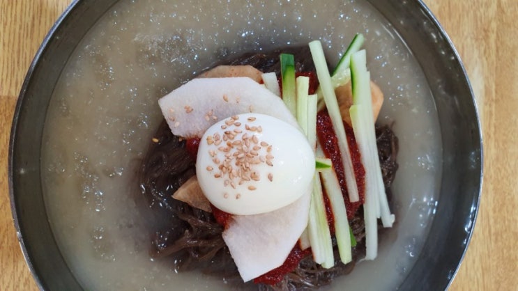  이천 진미칡냉면 옛날 그렇게 맛나던 물 비빔냉면