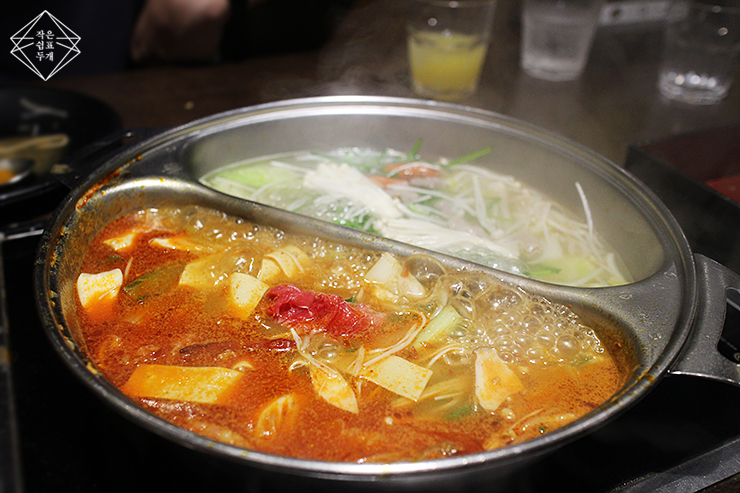  강남 뉴코아 아울렛 맛집 로운 훠궈 : 로운 샤브샤브 강남NC점