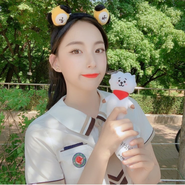  LG 치어리더 하지원-인스타그램 사진