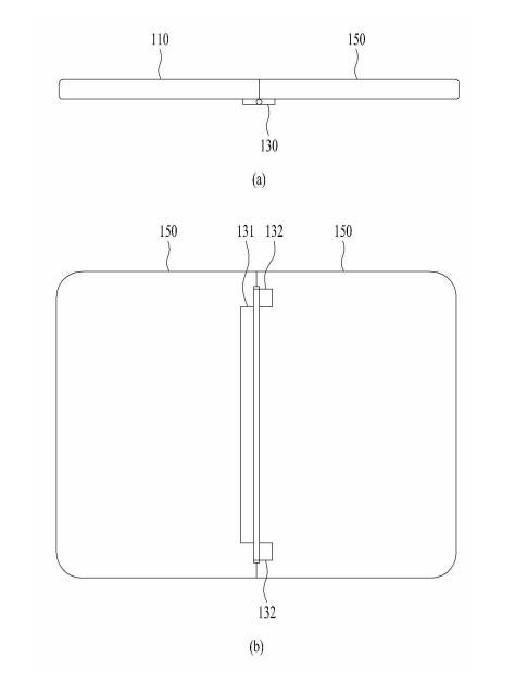 삼성폴더블폰(갤럭시폴드)과 LG듀얼스크린폰(V50)의 장점은 유지하고 단점은 보완한 커넥티드 듀얼스크린폰 특허