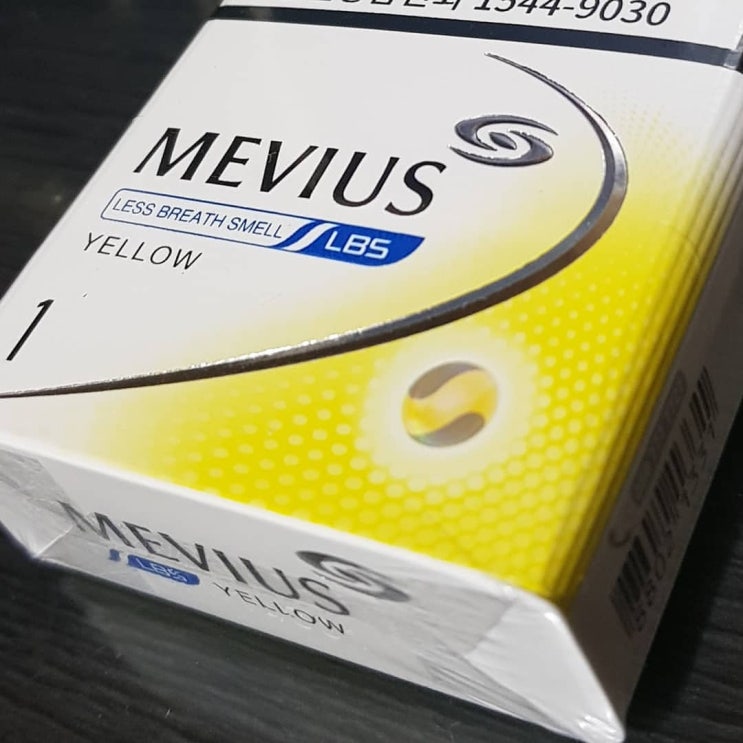 일본담배 메비우스 lbs 옐로우