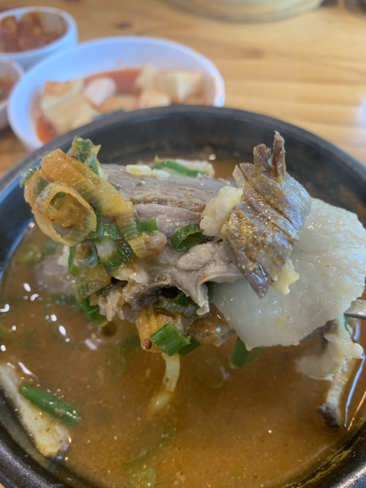  인천 연수구 남동구청역 맛집 이화찹쌀순대! 속풀이 얼큰순대국은 아쉽다.(해늘)