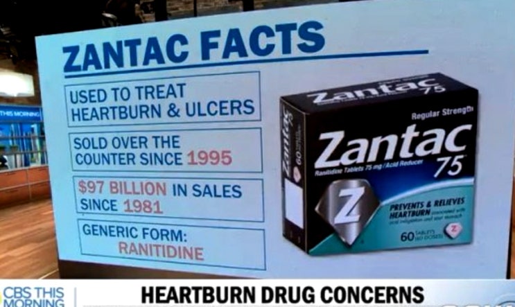 라니티딘 계열 제산제 잔탁 Zantac 식약처 검사 국내 제품에선 발암 물질 NDMA 불검출