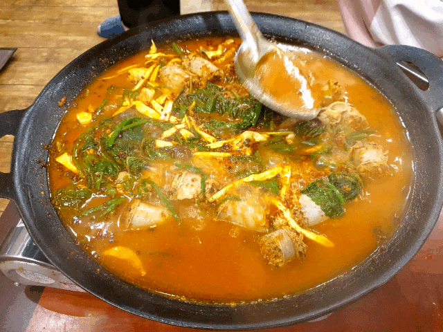  김해 진영 순대 전골 맛집 현지 추천, 여기 어때? '진짜 순대'