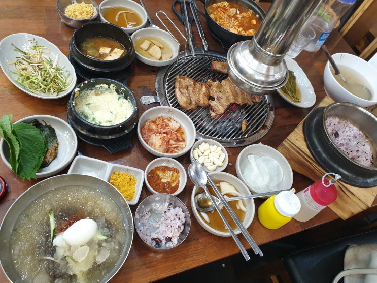 [부산영도갈비집/고깃집] 동삼갈비 : 수제갈비, 계란찜, 된장찌개, 고시히카리 가마솥밥, 해물라면, 물냉면