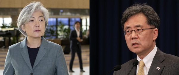  강경화 "내 직원에 소리치지 마라" 김현종 "잇츠 마이 스타일"...康장관, 지난 4월 언쟁 시인  출처 : http://news.chosun.com/site/data/html_dir/2019/09/16/2019091601536.html