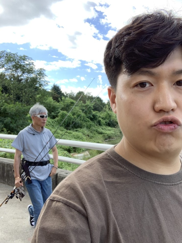  춘천 의암호 배스낚시 반가운 손님 꺽지