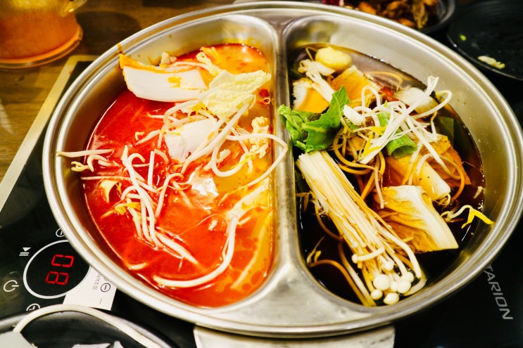  독산동 샤브샤브 로운 마라훠궈 신메뉴