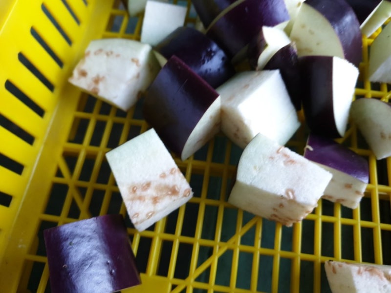 가지 차 만들기 말리는 차 효능 7