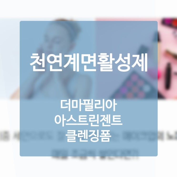  몬스터폼클렌징 일단 구입하면 일평생 애용하는 블루칩 제품