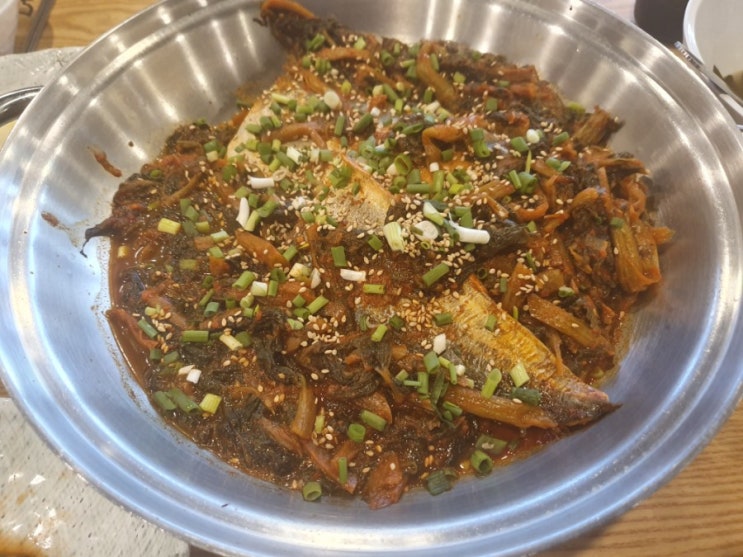  [신영통 반월동] 고래식당 - 삼치시래기조림
