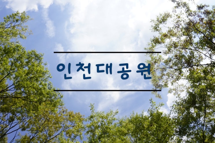  인천대공원 나들이 190915