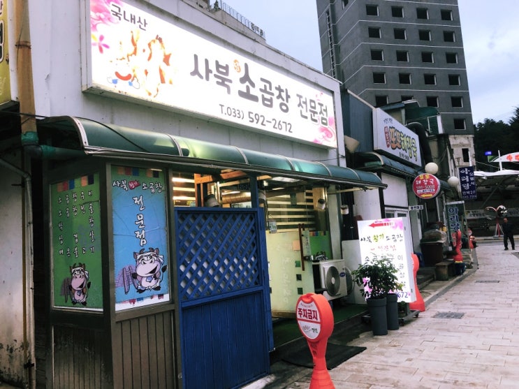 강원도 정선 소곱창 전골 맛집 :: 사북 황기 소곱창전문점