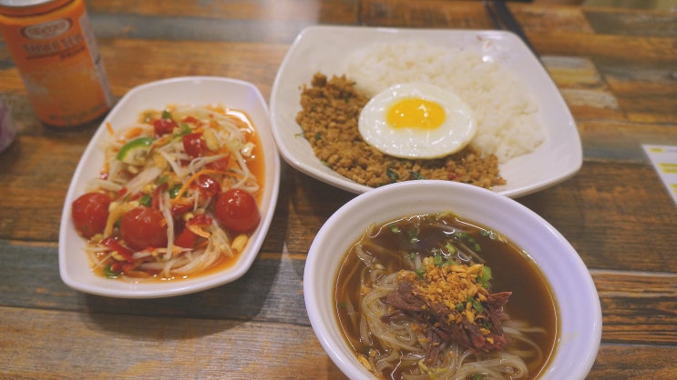  백종원골목식당 김민교의 사와디밥~ 충정로역 태국음식 전문점