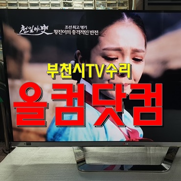  부천시 TV 수리 출장 AS LG 55LM8600 티비 LED백라이트 교체