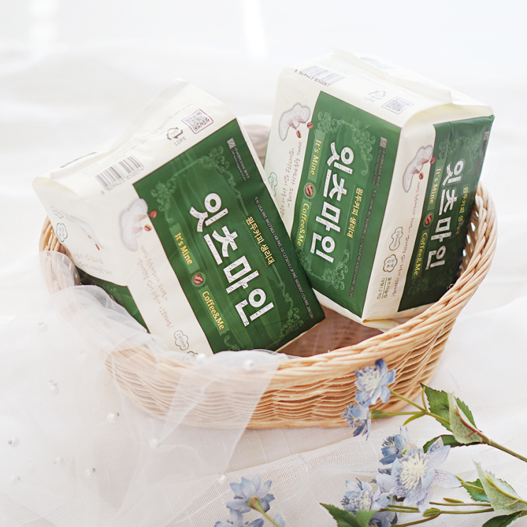  커피생리대 잇츠마인 탈취 까지 된다고!