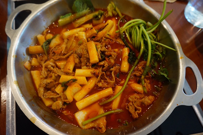  인생 떡볶이 맛집, 종각역 보름 떡볶이(제육떡볶이크림새우)